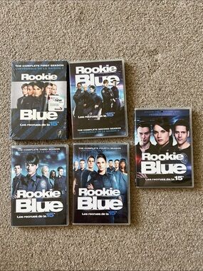 Rookie Blue Seasons 1-5 / TV Series DVD Set / Complete Seasons 1 2 3 4 5